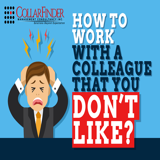 How to Work With a Colleague that You Don’t Like?